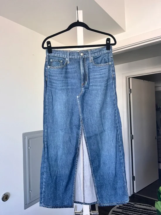 Rag & Bone Liquid Miramar Clara Midi Skirt- Size 26- Like New - Picture 7 of 15